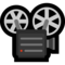 Film Projector emoji on Microsoft